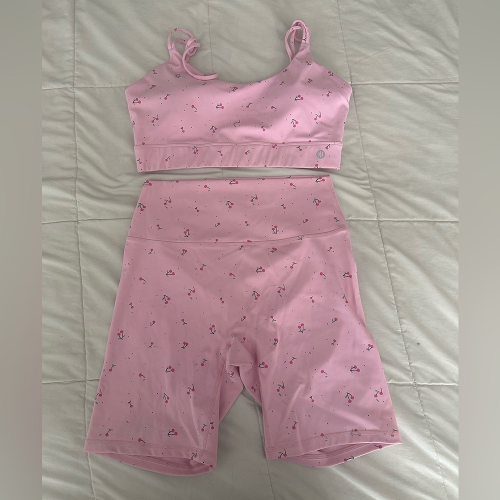 Astoria Activewear Cherry Set